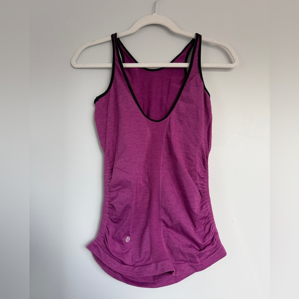 Lululemon In the Flow Tank - Heathered Regal Plum - Picture 4 of 7